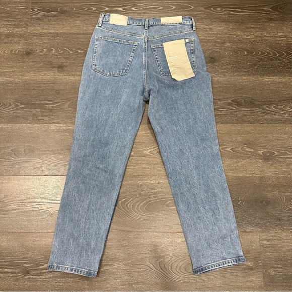 Everlane The Original’90s Cheeky High Rise Straight Leg Crop Jean Size 29 - Picture 3 of 14